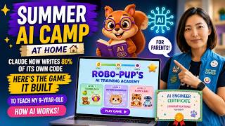 Summer AI Camp at Home: Using Claude Projects & Artifacts Build Interactive AI Game for Kids