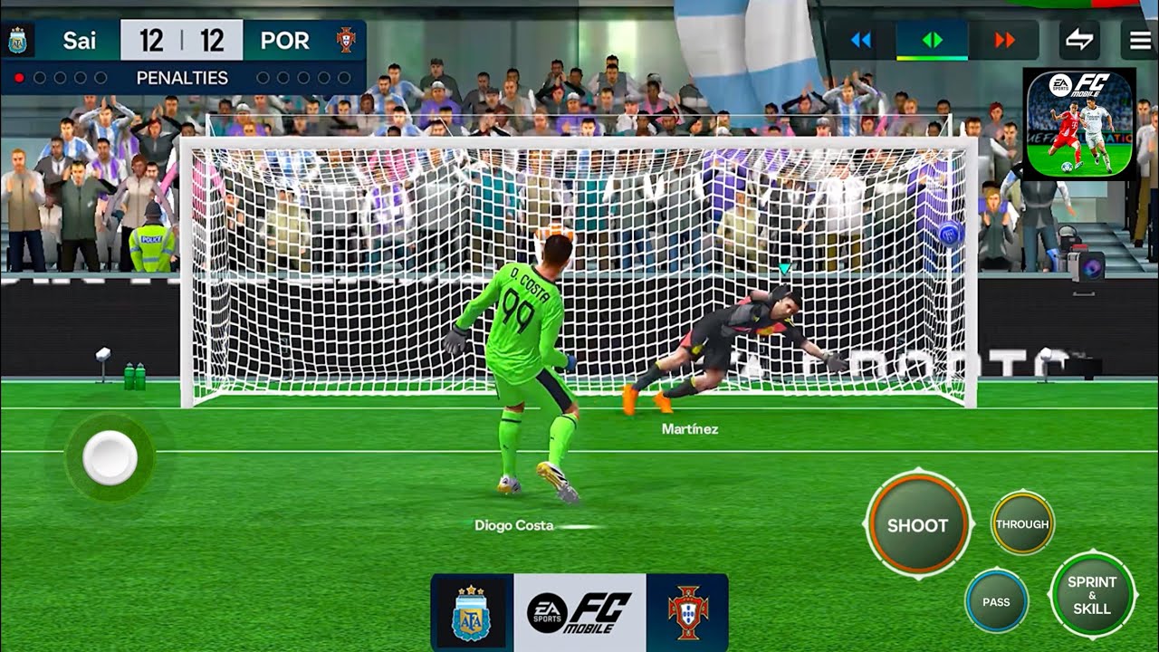 Fc Mobile Penalty Shootout #73 Argentina Vs Portugal #fcmobile26