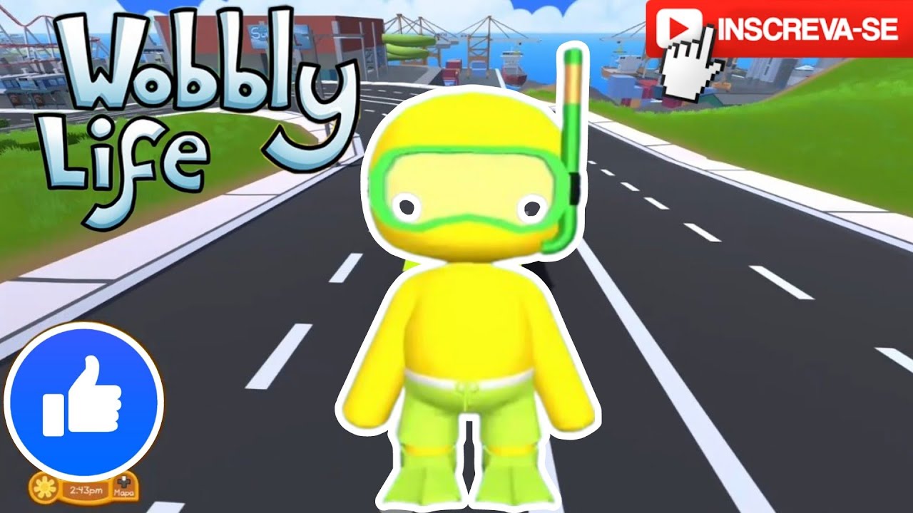 ADOTEI UM PEIXE SKATISTA NO WOBBLY LIFE 