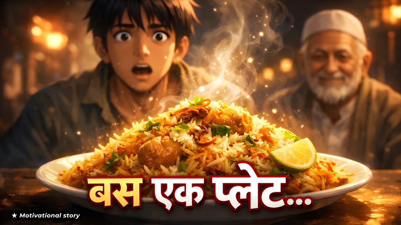 हर रात एक प्लेट… मुनाफ़ा नहीं, इंसानियत चुनी | Hindi Story | Motivational Story