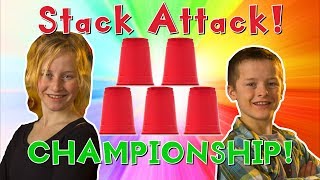 Stack Attack: The Championship--A Minute to Win It Challenge