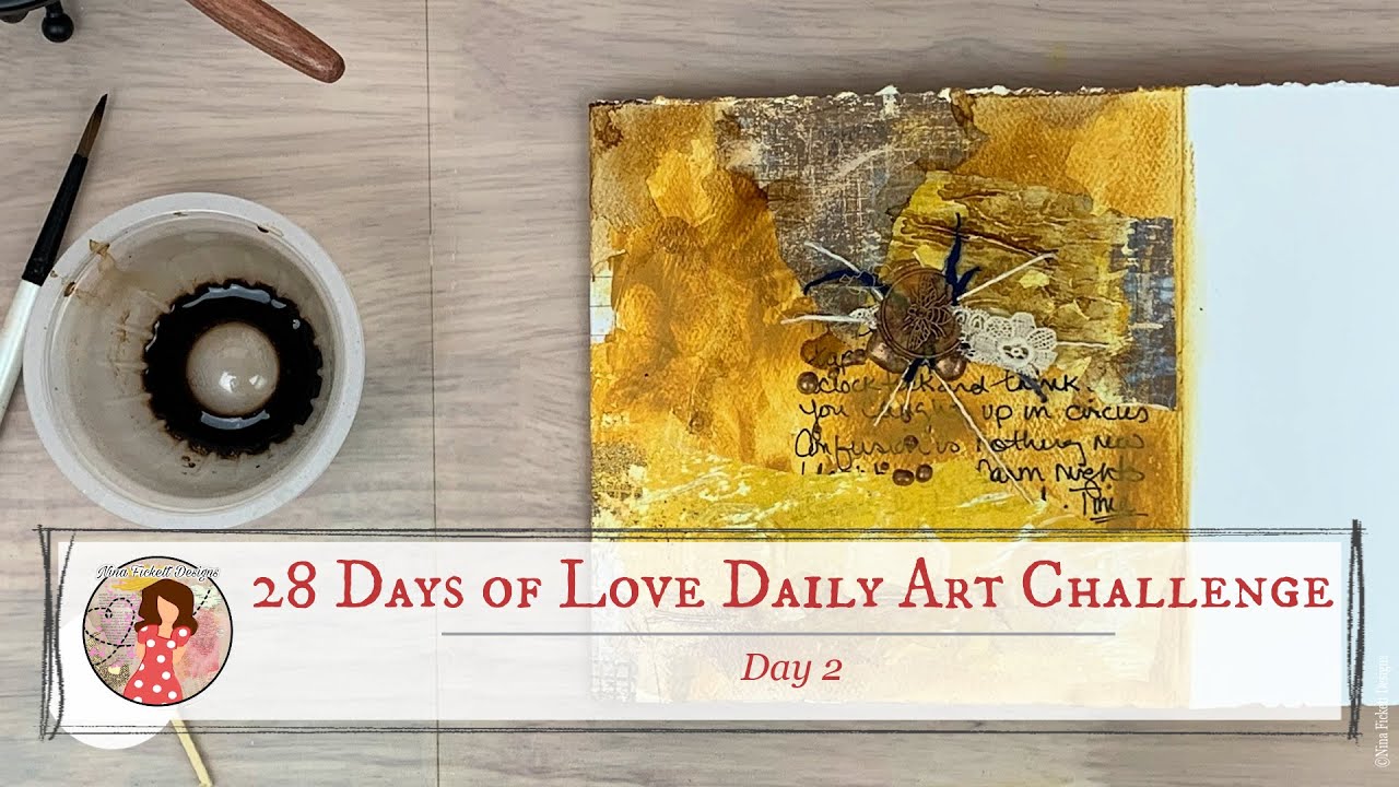 28 Days of Love Daily Art Challenge | Day 2