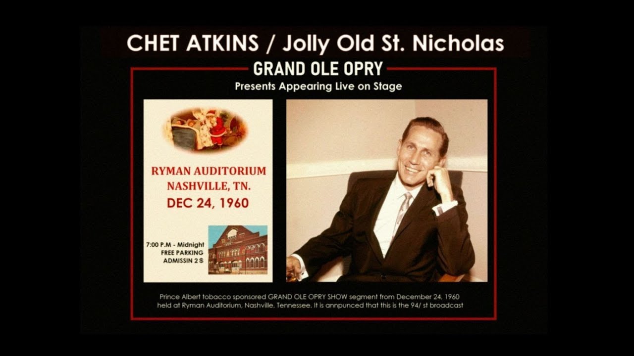 jolly old st nicholas tobacco St. Nick Chet Atkins  Jolly Old
