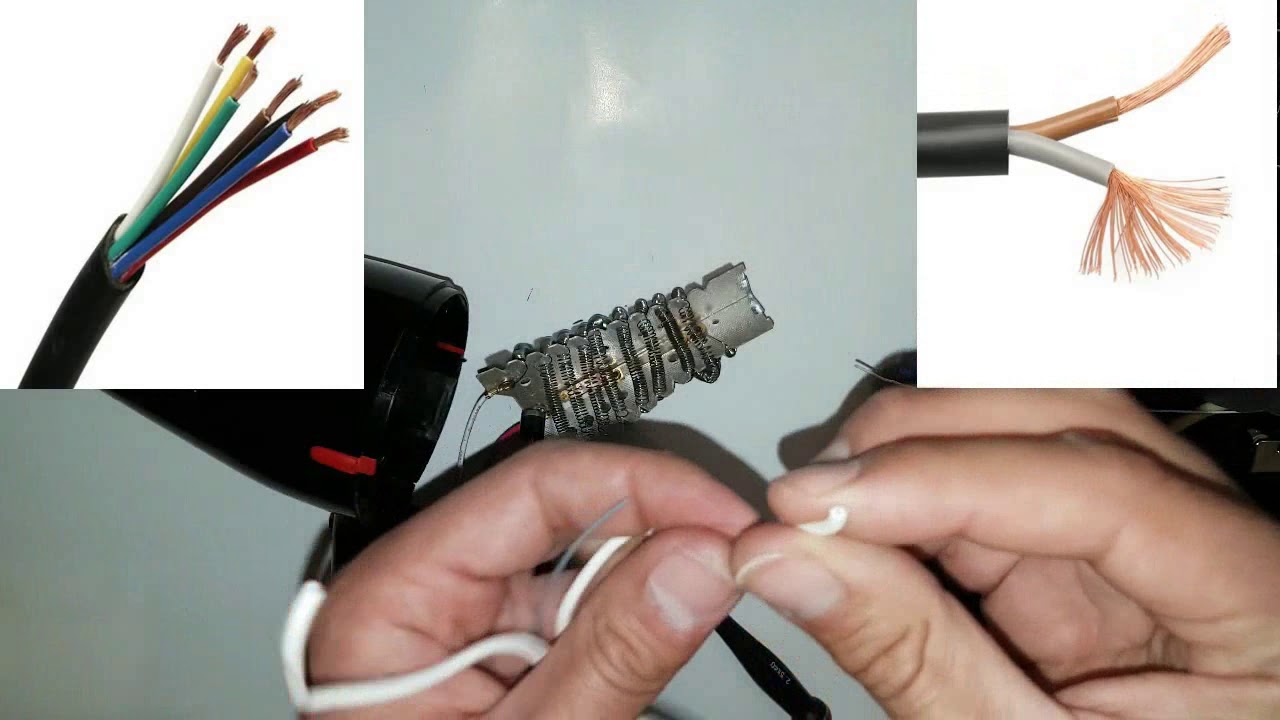 Leçon d'augmentation de la chaleur d'un sèche cheveux en ajoutant un — free download