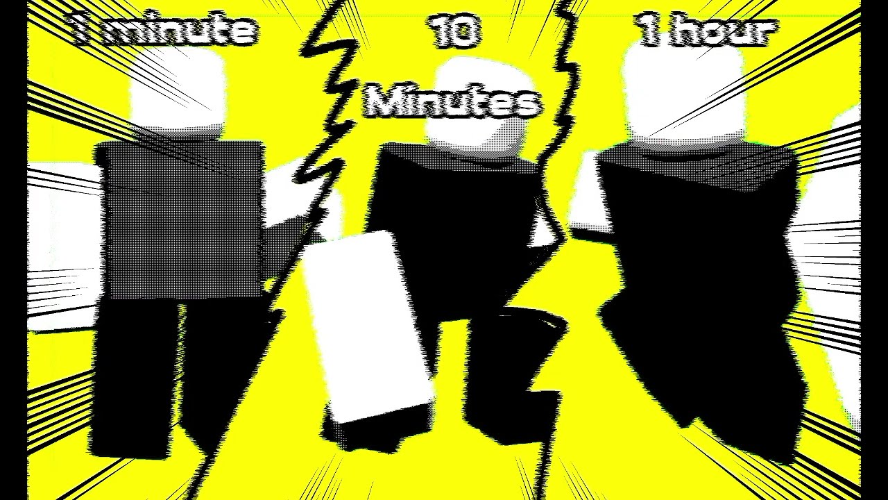 Making an animation within 1 minute, 10 minutes and 1 hour