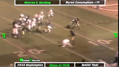 OH 2016 Myron Cunningham  Warren G  Harding  Jr Yr...