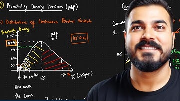 Tutorial 16-Probability Density,Probability Mass & Cumulative Density Function Staitistics In Hindi