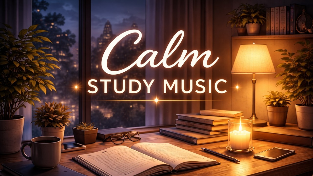 1 Hour-Timer Calm Study Music 🕯️| Playlist [1 hour]