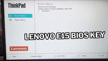 Lenovo Thinkpad E15 Boot Menu Key || Lenovo E15 Bios Key