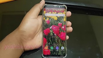 Android Nougat : How to Enable or Disable Show layout boundaries in Samsung Galaxy S8 or S8+