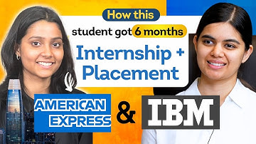 How this student got placed at American Express ? Key Interview learnings with Shradha ma