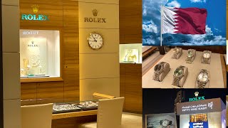Rolex watch shopping / hunting for steel sports in Doha Qatar & Travel VLOG