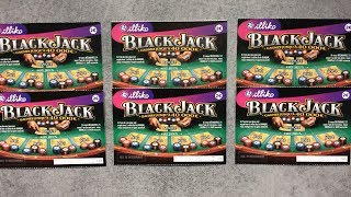 6 TICKETS BLACK JACK VS 6 BLACK JACK EN LIGNE !!! Qui l'emporte ??? screenshot 1