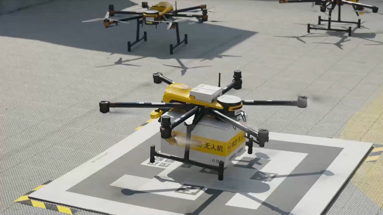 Food delivery by drone is just part of daily life in Shenzhen