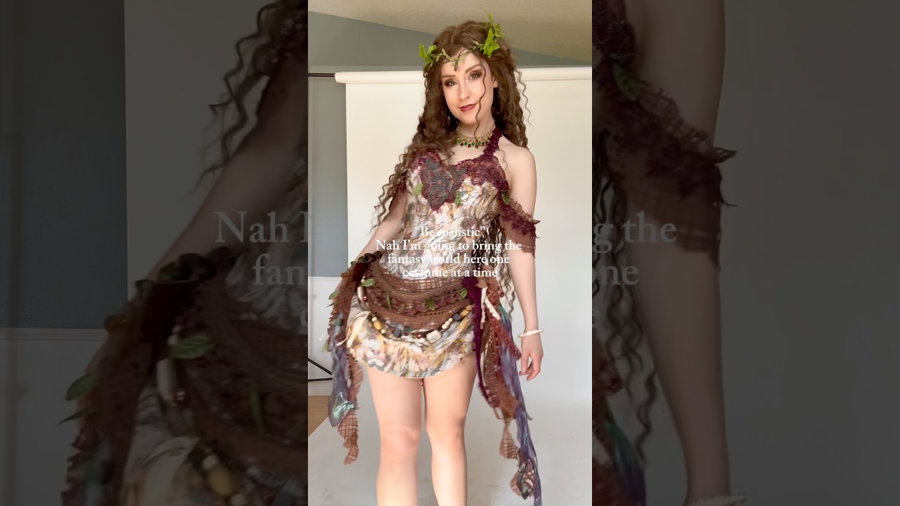 Just tapping into other worlds through thread & fabric ❤️ Full vid of making this on  my channel! 🧵