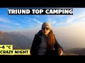 Triund Top: A Night to Remember -4 °C | Surviving the Winter Chill | टेंट ने दिया धोका बाल बाल बचे .