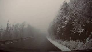 Driving to Mount Mitchell, North Carolina (Time-lapse)