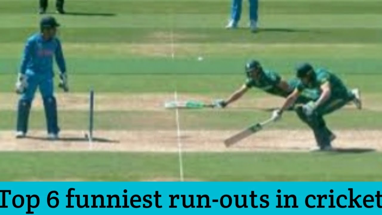 Top 6 Funniest Run outs In Cricket History YouTube top-6-funniest-run-outs-in-cricket-history-youtube