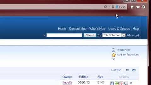 Home Access to DocuShare