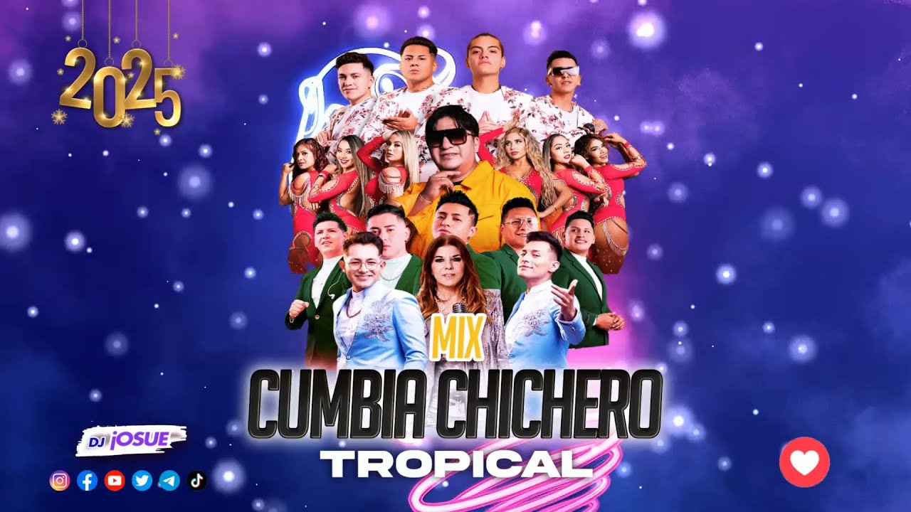 MIX - CUMBIA CHICHERO TROPICAL AÑO NUEVO 2025 | TATTOO | PARTIDO EN DOS | EUPHORIA | OTROS