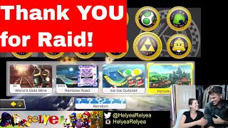 Mario Kart 8 Deluxe Stream Raided + Stream with subs