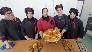 تعليم طبخ مغربي الاصيل حلقة بسطيلة الحوت جات لذيذة متشبعوش منها