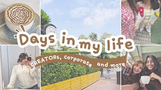 Aesthetic Days in My Life in Delhi 💼 | Khan Market Vlog + Creator Event + Cafe vlog screenshot 5