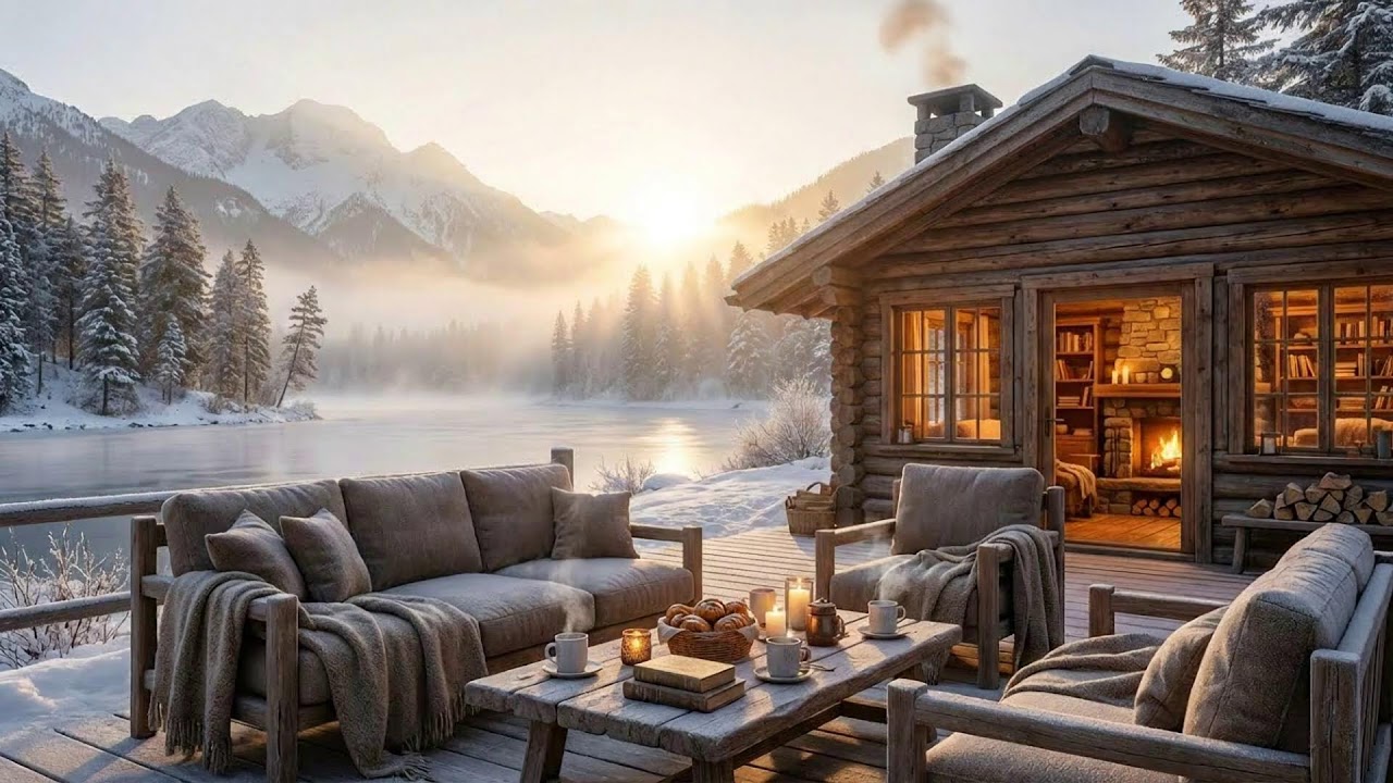 [ Morning Jazz ] Relaxing Sweet Winter Coffee Jazz & Bossa Nova Piano Exquisite for Start Day Moment