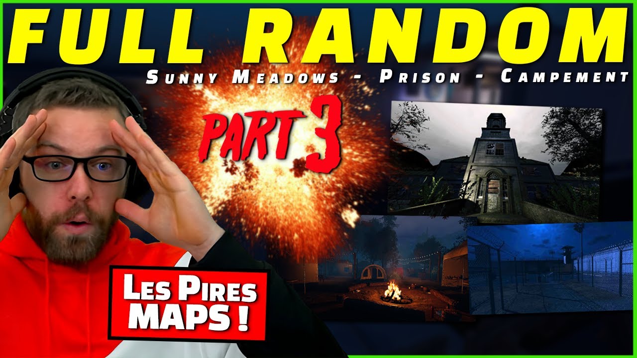 Tout est Aléatoire 3 : Les Pires Maps du Jeu Ft Mamanovitch | Arc des Streaks - Phasmophobia FR