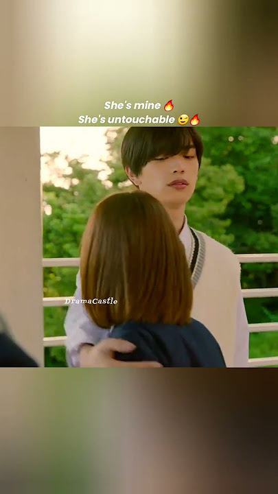 He claimed her like his property 😉🔥 #jdrama #japanese #andyetyouaresosweet #shorts