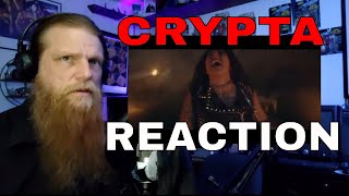 CRYPTA - From The Ashes REACTION | Metal Head DJ Reacts