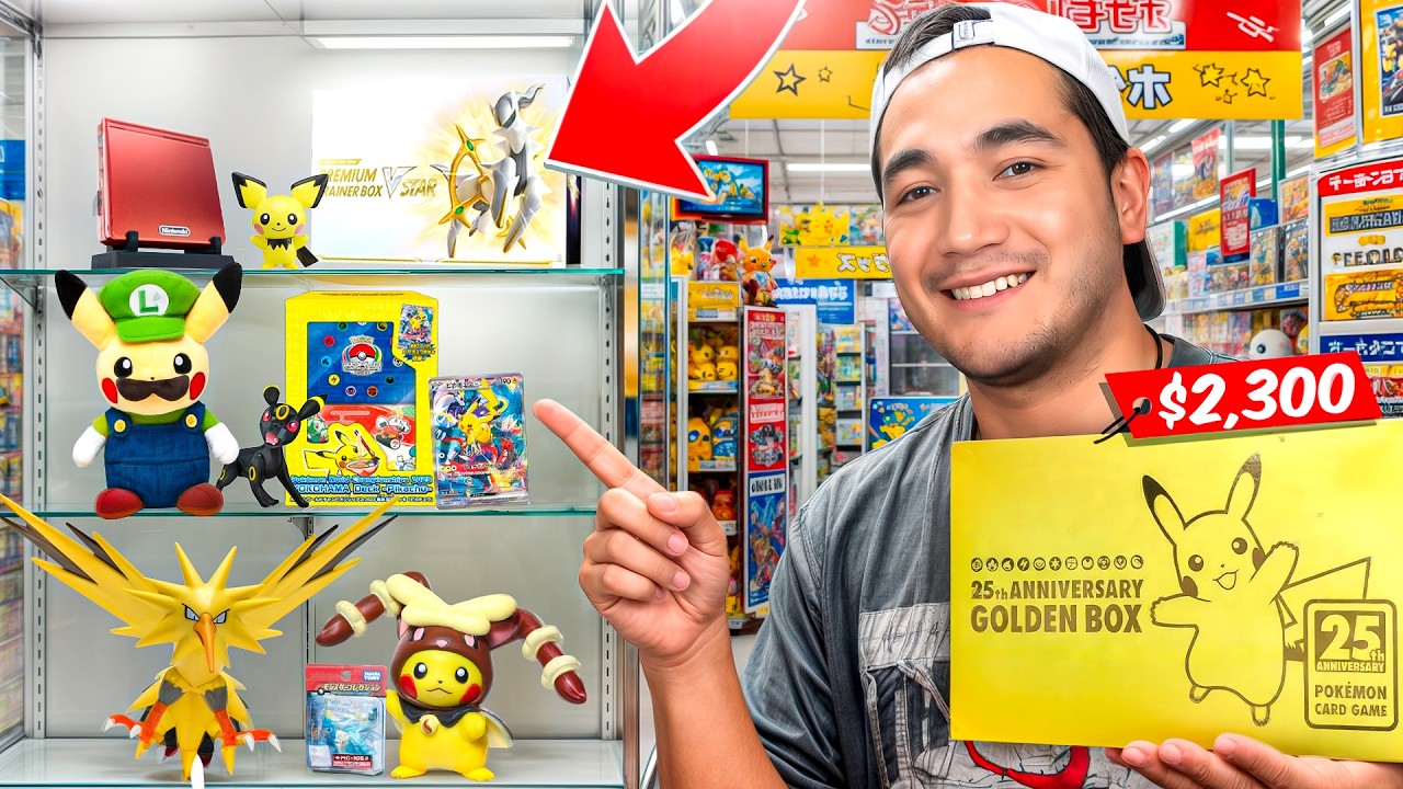 Encontré artículos QUE NUNCA VI de Pokémon en tiendas de segunda mano de Japón
