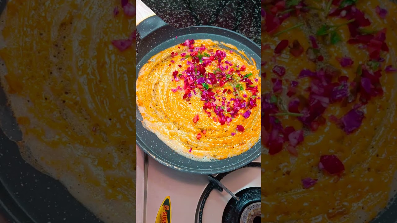 Vegetable Cheese Dosa: The Perfect Combination of Health and Flavor 