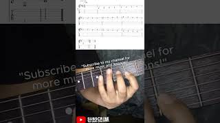 D Major Scale second position Learn It Fast!  🎶🔥#GuitarLesson #DMajorScale #shotsvideo #shortvideo