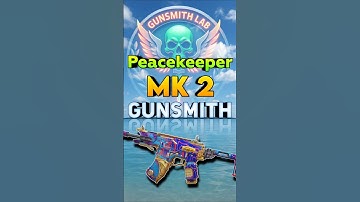 NEW Peacekeeper MK2 Best Loadout CODM | Zero Recoil + Fastest AR Build #callofduty #codmobile