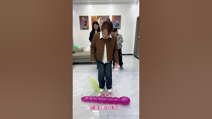 踩气球大挑战！ #家庭 #funny #亲子 #搞笑 #funnygame #孩子们 #challenge