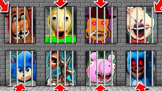 ВЫБЕРИ ПРАВИЛЬНАЯ ТЮРЬМА СОНИК МУТАНТ ПРОТИВ EXE В КИНО СЕКРЕТНАЯ БАЗА SONIC ТРОЛЛИНГ МАЙНКРАФТ screenshot 1