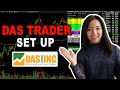 DAS Trader Pro Set Up- Day Trading Platform Tutorial (Chart Settings, Level 2, DAS Trader Hotkeys)