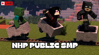 🔴Guy's Aajao Kabhi Humare SMP Mai | NHP Gaming | #minecraft #shortslive | Marathi/Hindi