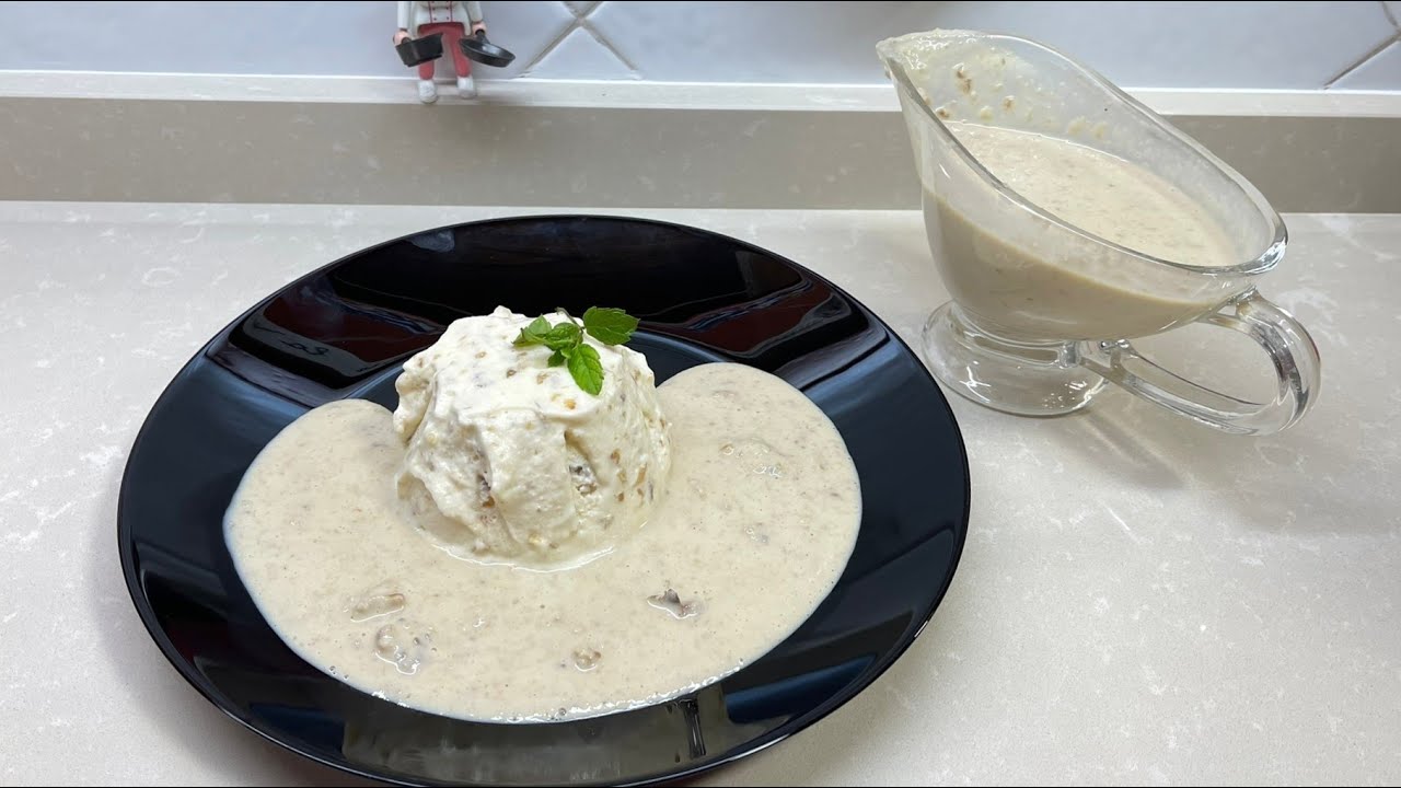 BISCUIT DE HIGOS CON SALSA DE NUECES