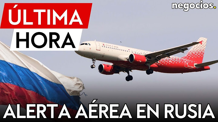 ÚLTIMA HORA | Alerta aérea en Rusia: interrumpen el tráfico aéreo en el aeropuerto de Kazán