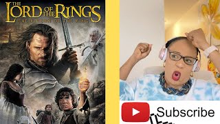 I watched **THE LORD OF THE RINGS** THE RETURN OF THE KING PT 2/4 | *FIRST TIME WATCHING | REACTION