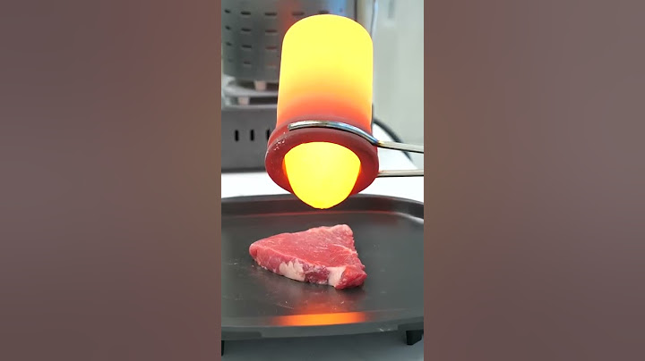 1000℃のビー玉100個でステーキ焼いてみたら・・・