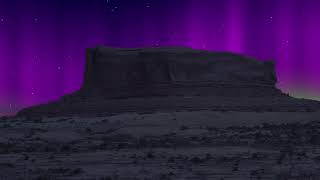 Davinci Fusion, aurora borealis effect demo