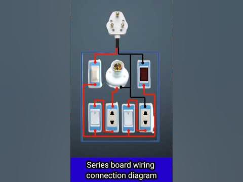 Series board wiring connection diagram #shorts #short #electrical - YouTube