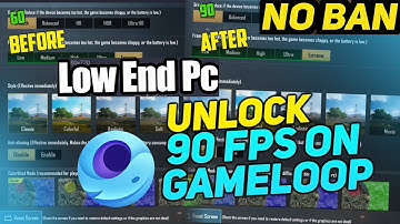🔴Pubg Mobile 90 FPS %100 FIX🔴 #No Ban! Game Loop 7.1 Fix after new update🔴| No Lag 90fps  BANGLA🔴