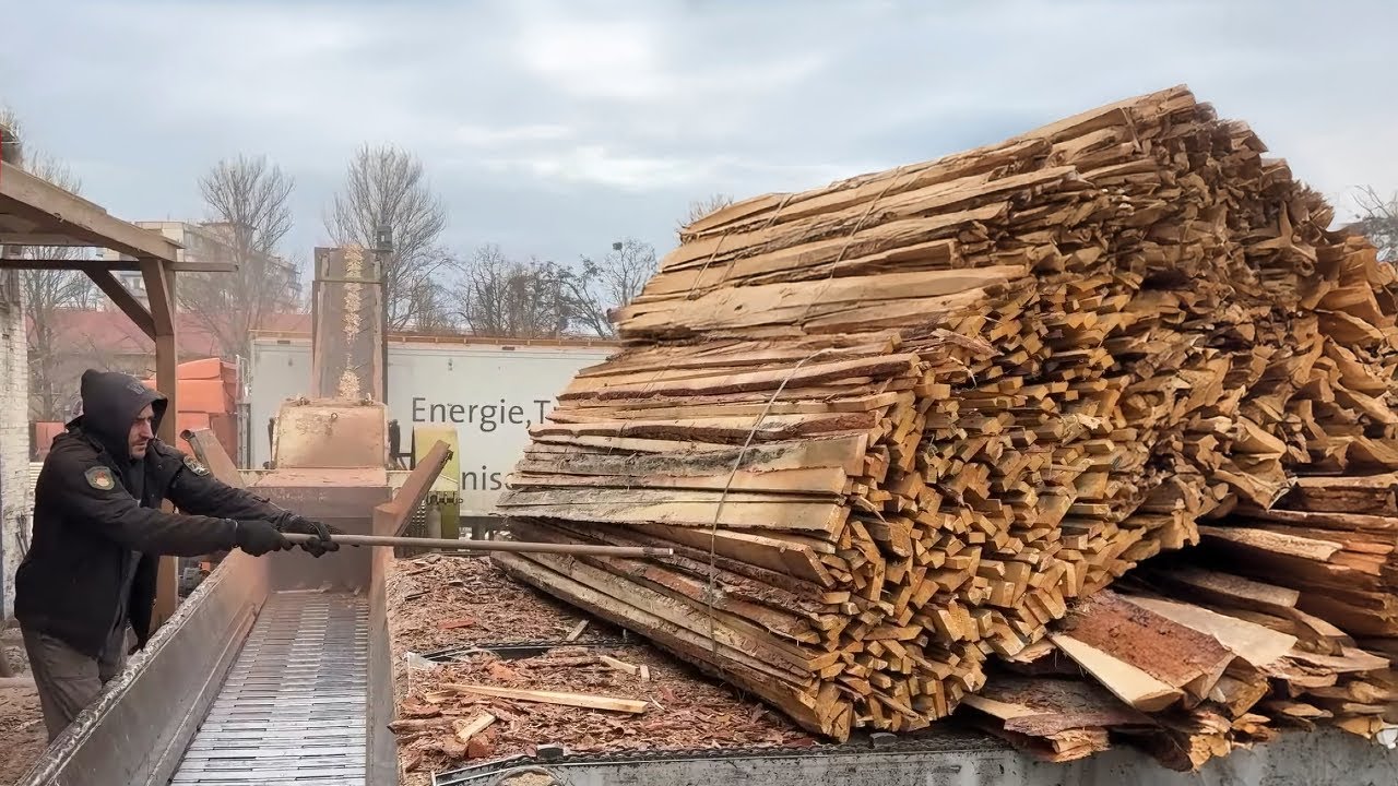 Mesmerizing Wood Destruction 24/7