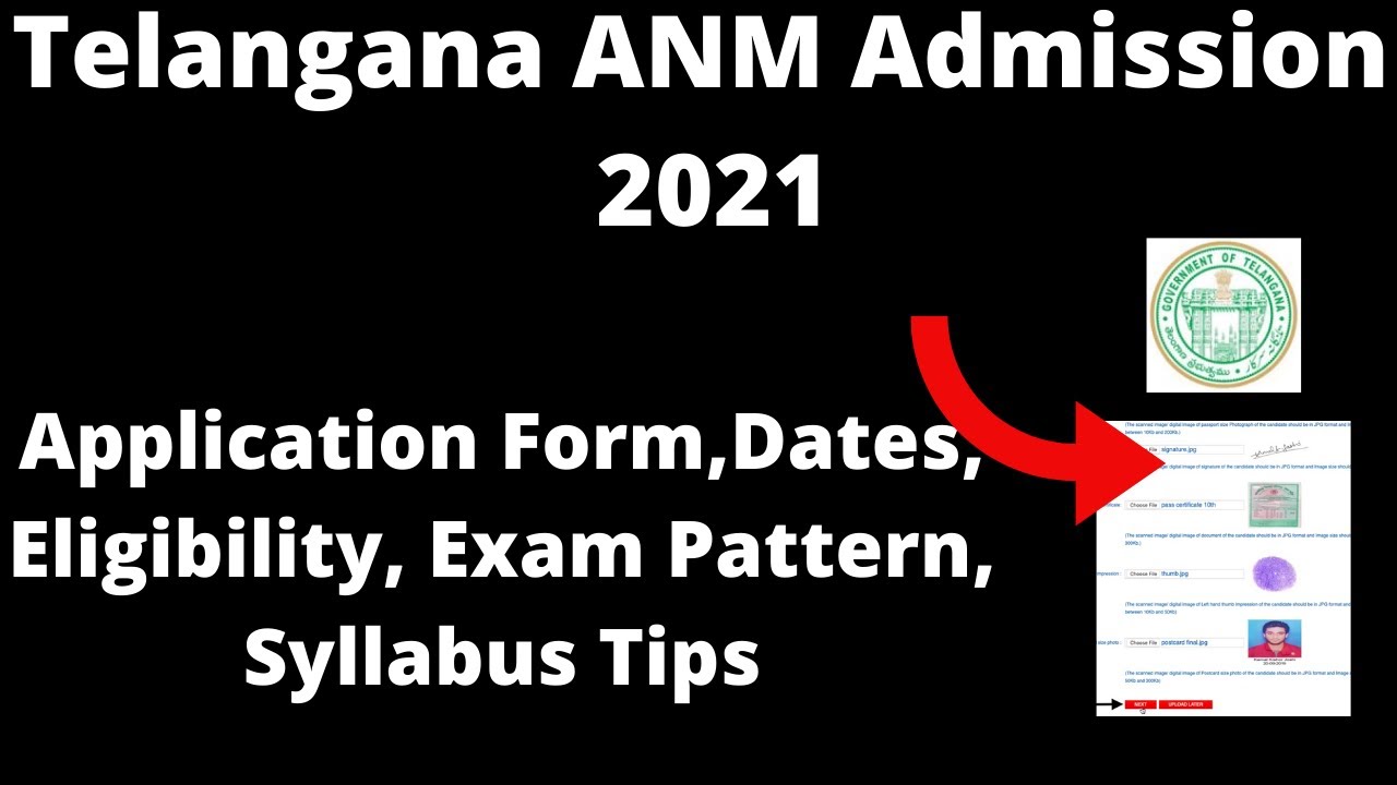 Telangana ANM 2021 : Application Form, Important Dates, Eligibility, Pattern, Selection Processes