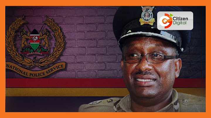 Nominated IG of Police Japhet Koome faces vetting panel in parliament