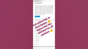 ACPC Round 3 Seat Allotment Result Out 😮| ACPC Counseling process | #Acpc #gujcet2023 #shorts